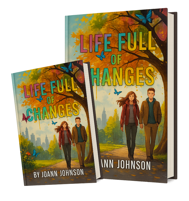 An image of book covers for the book, Life Full of Changes by JoAnn Johnson